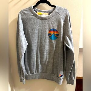 Gray Aviator Nation sweatshirt